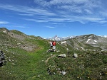 Marco G. & Marco B. ,alle loro spalle il Bietschhorn e a dx la ns meta di oggi !!